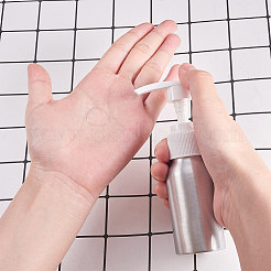 50 ml Aluminium-Lotionspumpenflasche&nbsp;LS-MRMJ-WH0037-11B-01