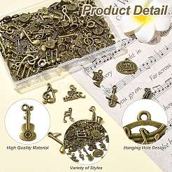 100 pcs 20 styles pendentifs en alliage de style tibétain&nbsp;FIND-CJ0003-88