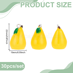 30 pièces pendentifs en plastique&nbsp;KY-GA0001-45