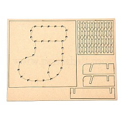 Kit d'art à ongles bricolage sur le thème de noël pour adultes&nbsp;DIY-P014-D04