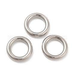 304 Edelstahl verbindet Ringe, runden Ring, 15.5x3 mm, Innendurchmesser: 10 mm