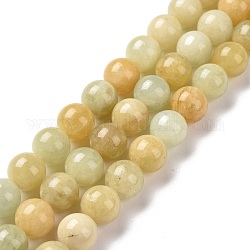 Natur morganite runde Perlen Stränge, 12 mm, Bohrung: 1 mm, ca. 33 Stk. / Strang, 15.94 Zoll (40.5 cm)