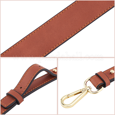 Shop CHGCRAFT 1.5 Inches Wide Shoulder Strap Replacement Quality Genuine  Leather Shoulder Strap with Alloy Findings for Handbag Shoulder Bag  Crossbody Bag Purse for Jewelry Making - PandaHall Selected