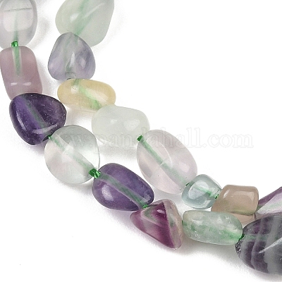 Natürlichen Fluorit Perlen Stränge&nbsp;G-K395-B07-01-1
