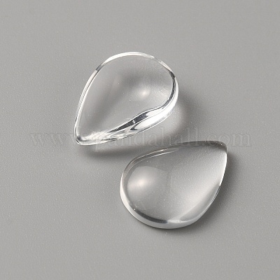 Transparente Glas Cabochons&nbsp;LS-GLAA-WH0022-94B-1