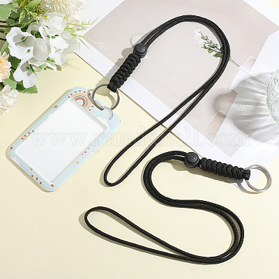 Portachiavi in poliestere&nbsp;KEYC-WH20005-014B-1