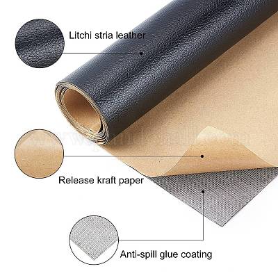 PU Leather Fabric Fix Self-adhesive Fabric Repair Patch Furniture
