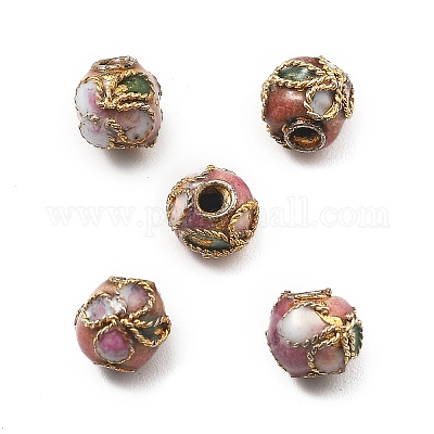 Handmade Cloisonne Perlen&nbsp;CLB-O001-M08-03-1