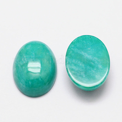 Nachahmung amazonite cabochons&nbsp;G-K021-25x18mm-09-1