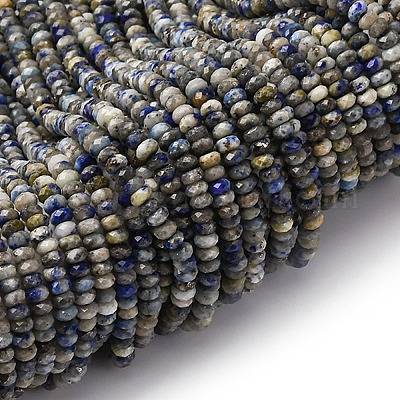 Natürlicher Lapislazuli Perlenstränge&nbsp;G-RM2025-D09-C-1