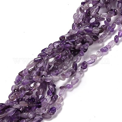 Natürlichen Amethyst Perlen Stränge&nbsp;G-F465-51-1