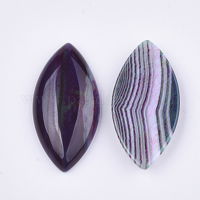 Cabochons naturels en agate brésilienne&nbsp;G-S349-24E-1