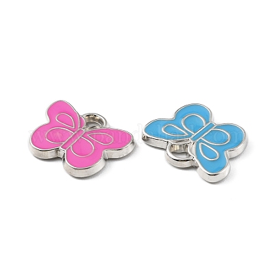 Pendentifs en plastique émail CCB&nbsp;CCB-K009-18P-1