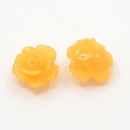Synthetic Coral Flower Beads CORA-A005-8mm-061-1