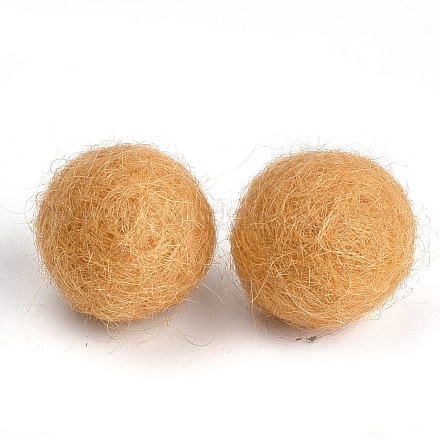 Palla in feltro di lana artigianale fai da te AJEW-T003-20mm-19-1
