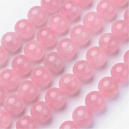 Natural Rose Quartz Beads Strands G-D809-22-12mm-1