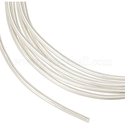 BENECREAT 1mm/18 Gague 999 Sterling Silver Wire OCOR-WH0074-08B-S-1