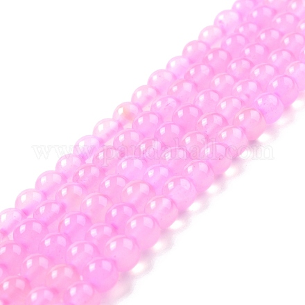 Grade A Natural Chalcedony Beads Strands G-I320-01B-1