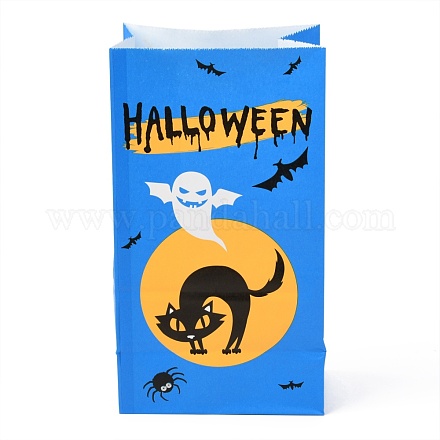 Halloween Thema Kraftpapiertüten CARB-H030-A06-1