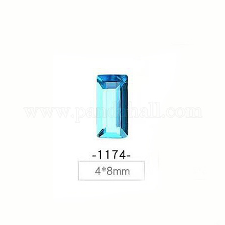 Cabujones de cristal de rhinestone MRMJ-T010-154E-1