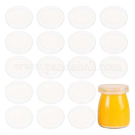 Sostituzione dei tappi di bottiglia di plastica per la bottiglia di budino di vetro AJEW-WH0347-40A-1
