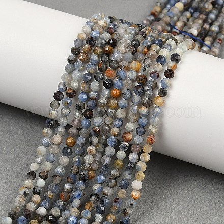 Natürliche kyanite Perlen Stränge LS-G-M092-D03-01A-1