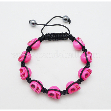 Fashion Bracelets for Halloween X-BJEW-N138-147C-1