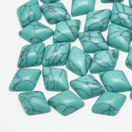 Cabochons en turquoise synthétique TURQ-S290-32B-02-1