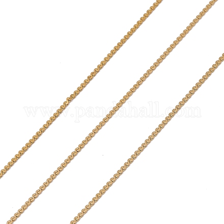 Ионное покрытие (ip) 304 змеевидная цепь из нержавеющей стали CHS-E009-01G-1