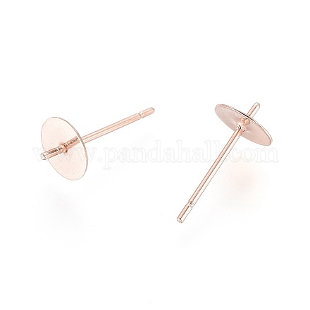 Accessoires de puces d'oreilles en 304 acier inoxydable STAS-D448-089RG-6mm-1