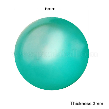 Resin Cabochons CRES-R062-5mm-41-1