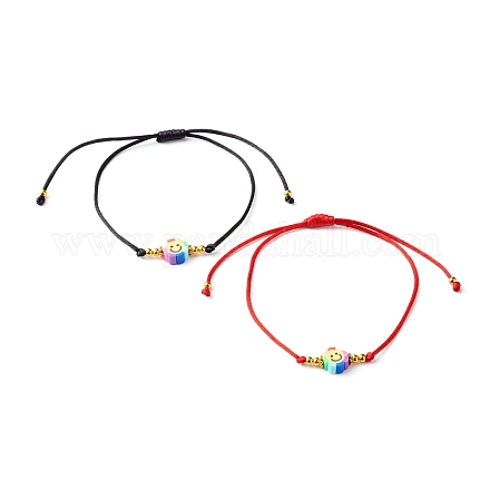 Bracelets réglables en fil de nylon BJEW-JB06346-1