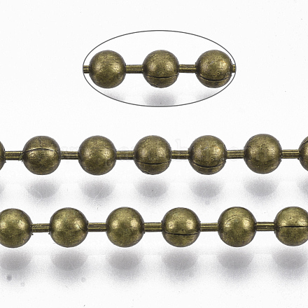 Cadenas de bolas de latón CHC-S008-003B-AB-1