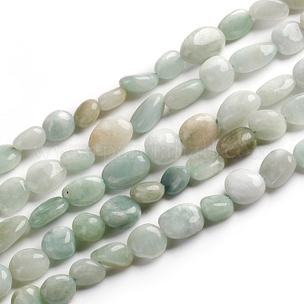 Natural Jadeite Beads Strands G-D0002-B24-1