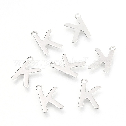 201 Stainless Steel Charms X-STAS-C021-06P-K-1