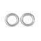 Non-Tarnish 304 Stainless Steel Spring Rings Clasp, Stainless Steel Color, 18x3mm