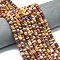 Frosted Natural Mookaite Beads Strands, Rondelle, 6x2mm, Hole: 1mm, about 195~198pcs/strand, 15.35~15.55 inch(39~39.5cm)

