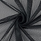 Polyester Elastic Eyelet Fabric, Clothes Bag Accessories, Black, 1000x1600x0.2mm, Hole: 2mm