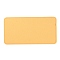 Felt Inserts Bag Bottom, Cushion Pad, Rectangle, Yellow, 25x13x0.45cm