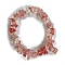 Synthetic Cherry Quartz Glass Stretch Bracelets, Chip, Inner Diameter: 2-1/8~2-3/8 inch(5.5~6cm)