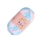 Super Soft Polyester Yarn, For Hand Knitting Thick Thread, Light Sky Blue, 23mm