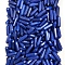 Natural Lapis Lazuli Healing Stones, Double Terminated Points Bullet Shaped Stone, for Reiki Balancing, 32x8mm