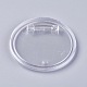 Impostazioni della lunetta in acrilico trasparente con spilla cabochon X-KY-WH0003-B02-2