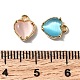 Herz Messing Charme&nbsp;KK-D024-02G-3