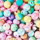 Pandahall diy круглые акриловые и силиконовые бусины наборы для изготовления бижутерии DIY-TA0012-04-4