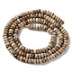 Chapelets de perles en jaspe avec images naturelles G-H292-A03-01-3