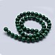 Chapelets de perles en malachite naturelle G-F571-27A1-3mm-2
