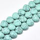 Chapelets de perles en turquoise synthétique G-S357-E02-16-1