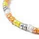 Glasperlenketten für Frauen NJEW-JN03951-5