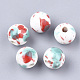 Handmade Porcelain Beads PORC-Q262-02H-1